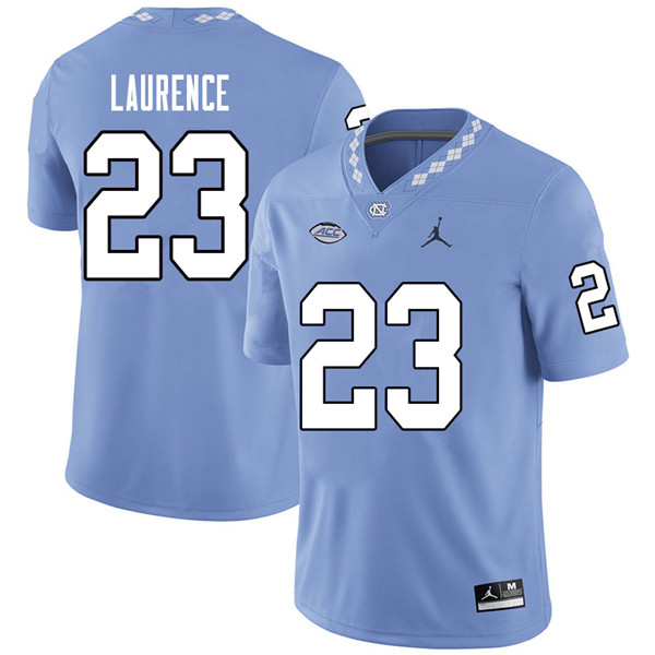 Jordan Brand Men #23 Mason Laurence North Carolina Tar Heels College Football Jerseys Sale-Carolina